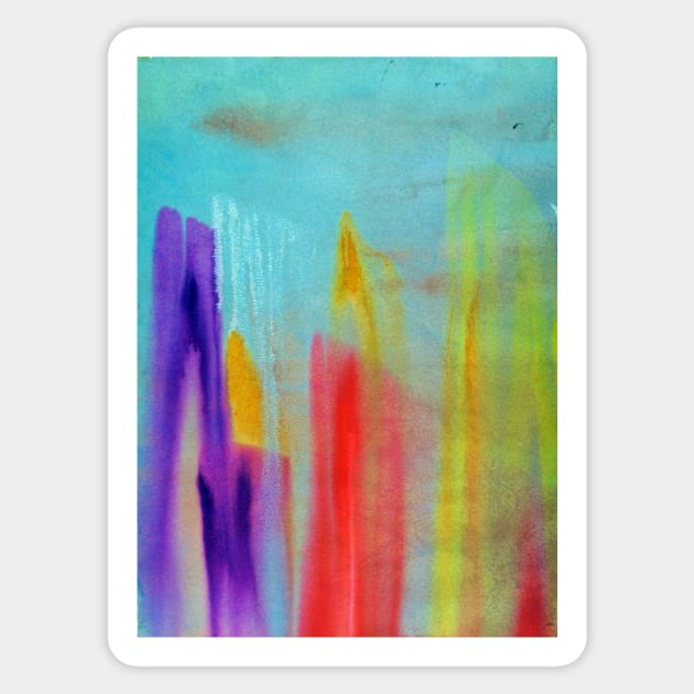 Swathe of colours 6 ( Anvil Chorus ) Sticker by TonyBroadbent